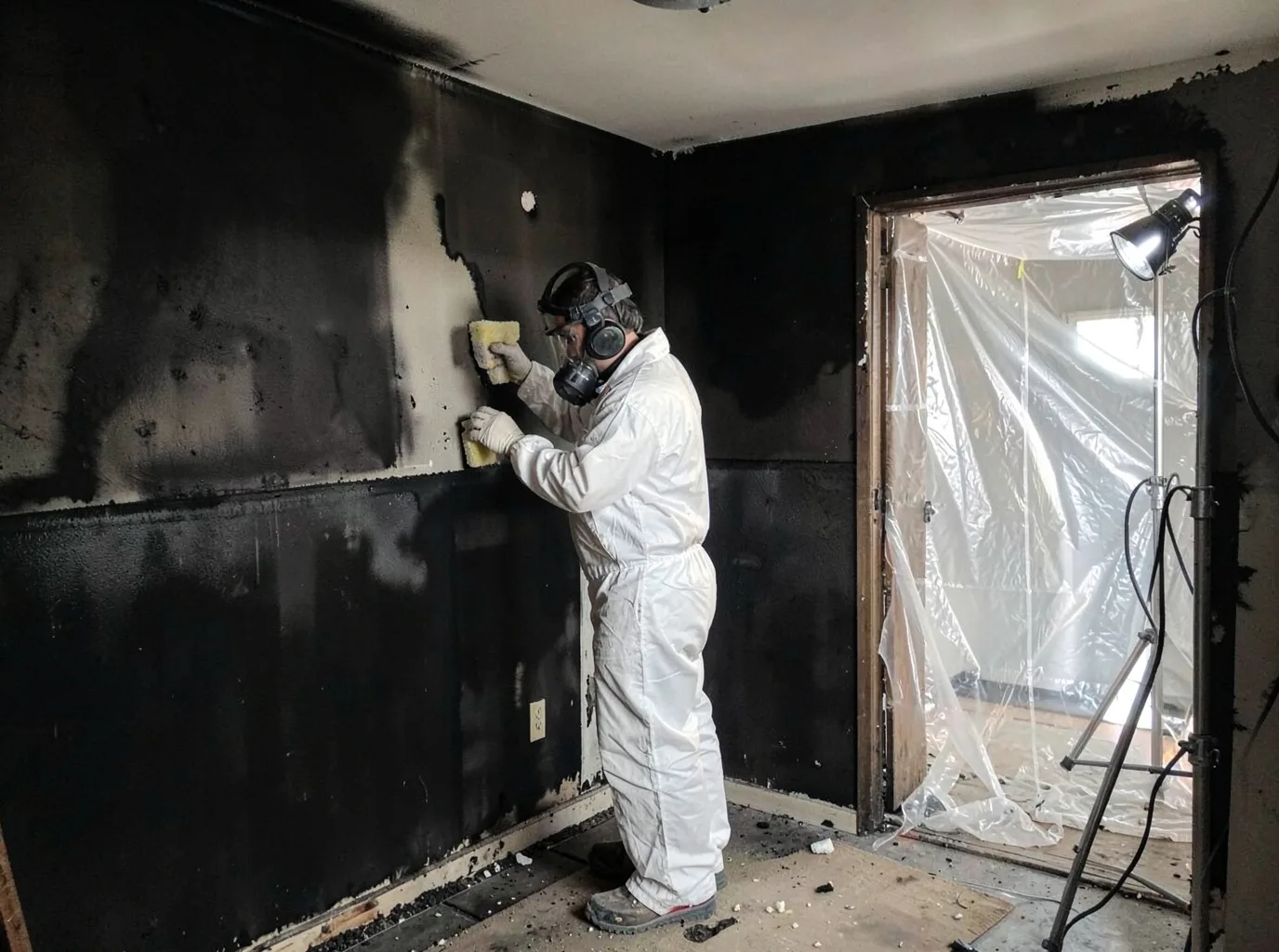 Fire Damage Restoration company in Riga, MI